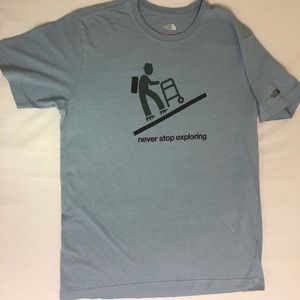 “Never Stop Exploring” North Face Tee